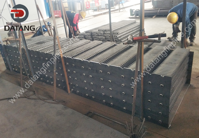 H-fins Boiler Economiser in Thermal Power Plant