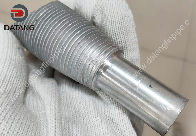 ASTM A213 T11 Seamless Alloy Extruded Bimetallic Finned Tubes Professional Manufacturer Datang