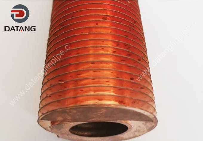 Copper integral high finned tubes