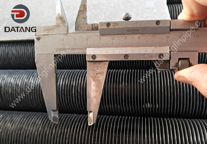 Datang Quality Control for Knurled L-Type Finned Tubes Datang Quality Control for Knurled L-Type Finned Tubes