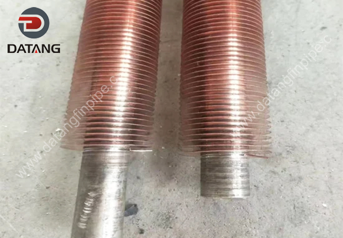 Embedded G Type Finned Tube Carbon Steel Tube with Copper Fins