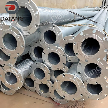 Galvanized Flanges for Greenhouse Heating Installation