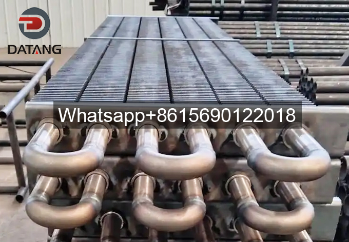 H Type Finned Tube Rectangular Finned Tubes Economiser in Steam Boiler