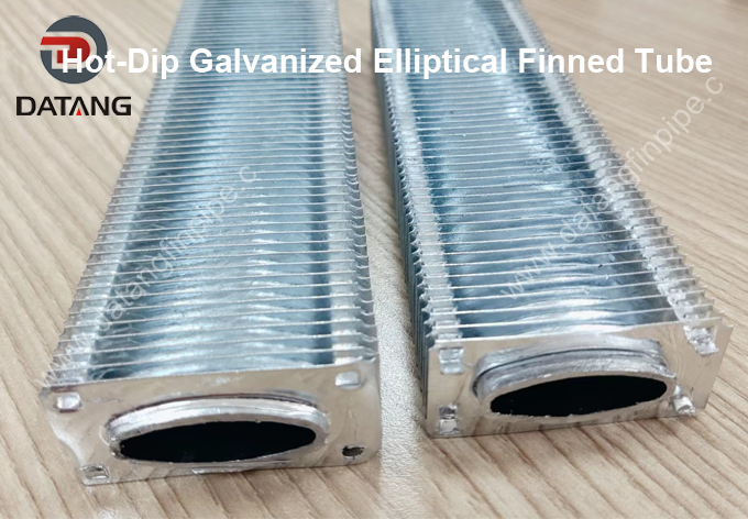 Hot-Dip Galvanized Elliptical Finned Tube