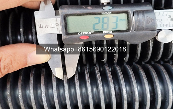 Integral Spiral Finned Tubes Fin thickness detection