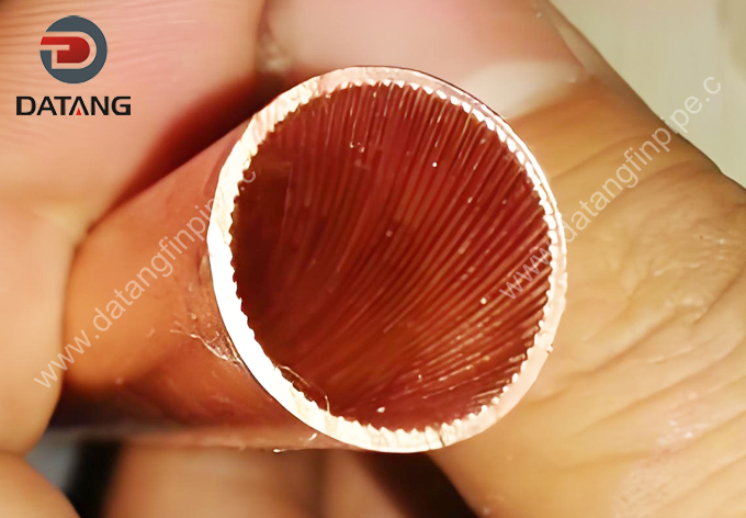 Internal Grooved Copper Tube - Internal Thread Copper Tube Manufacturer and Supplier China OEM Factory-Datang