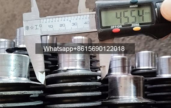 Measurement of the fins outer diameter of sIntegral Spiral Finned Tubes