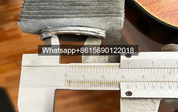 Measurement of the inner diameter of hot-dip galvanized elliptical finned tubes (elliptical tubes)