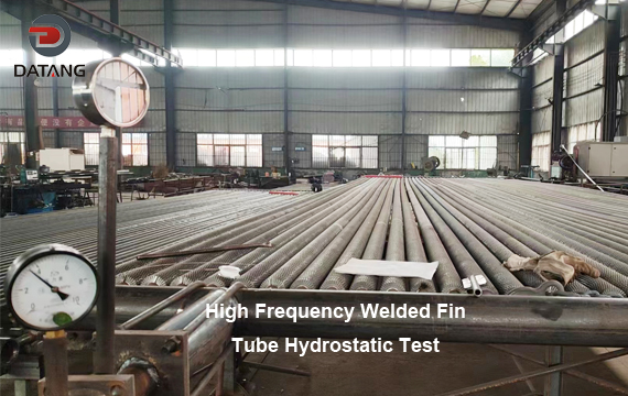 High Frequency Welded Fin Tube Hydrostatic Test