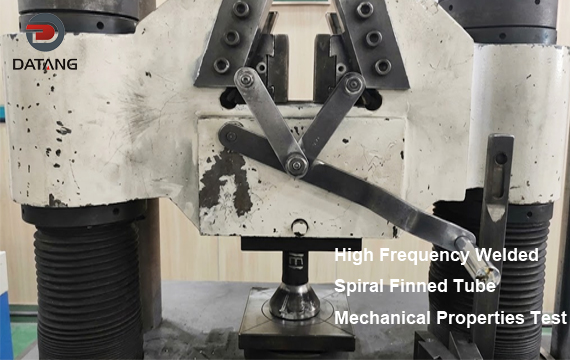 High Frequency Welded Spiral Finned Tube Mechanical Properties