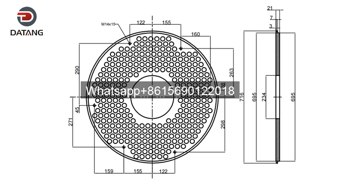 Ingersoll rand air cooler aftercooler drawing